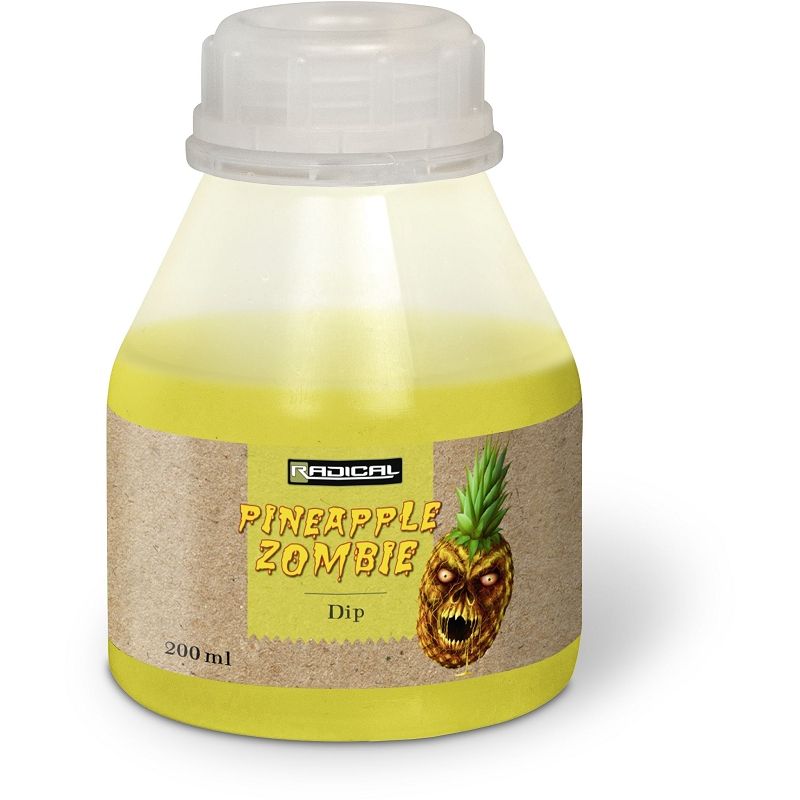 Zebco gelb Z-Carp Pineapple Zombie Dip 200ml (Grundfutter)