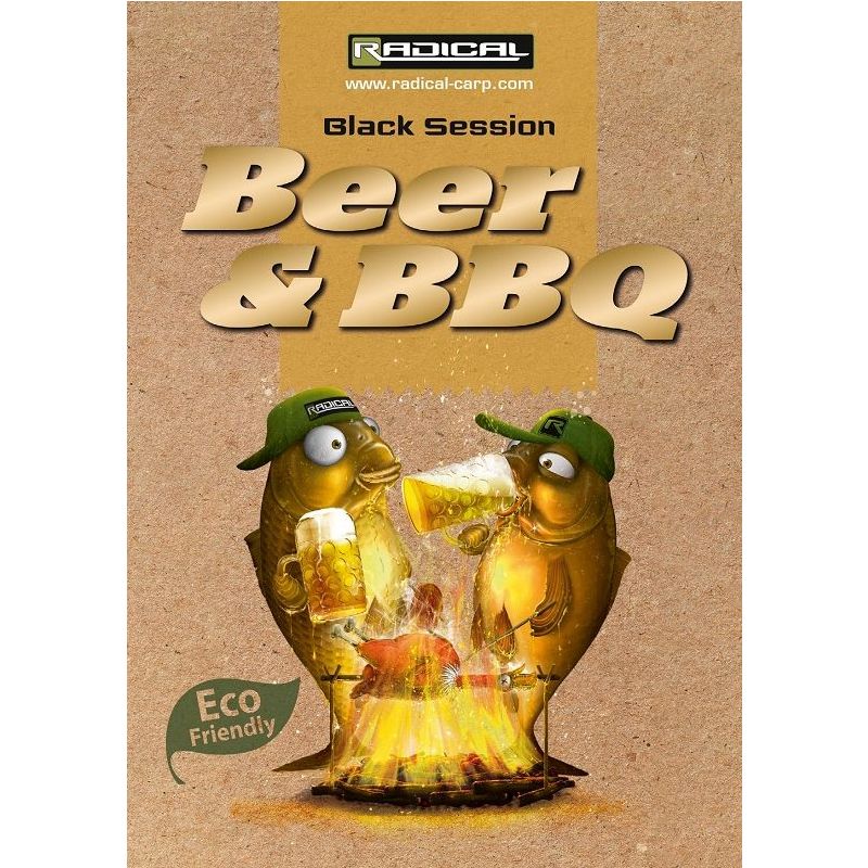 Radical Beer & BBQ Aufkleber