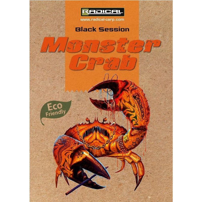 Radical Monster Crab Aufkleber
